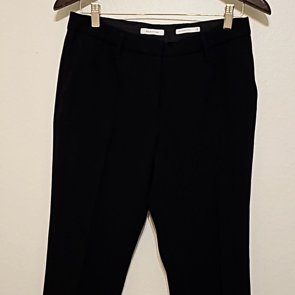 - Aritzia Babaton fine Japanese fabric black dress pants 4